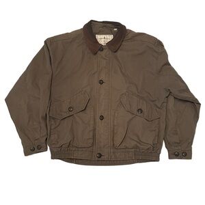 Towne from London Fog Men's Green-Toned Hunting-Style Jacket Size Large